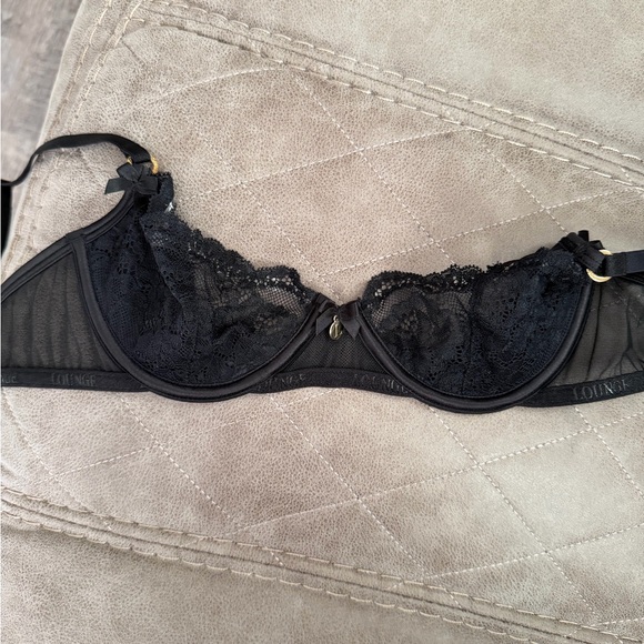 Black Sheer Lace Bra - Picture 1 of 5
